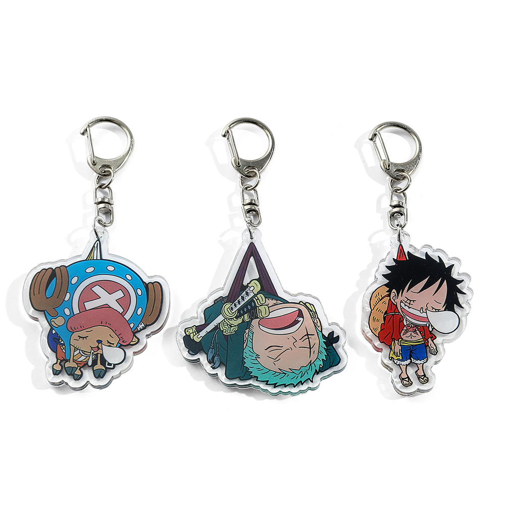 Popular Anime Merchandise - Популярный аниме-мерч: креативный акриловый двусторонний брелок