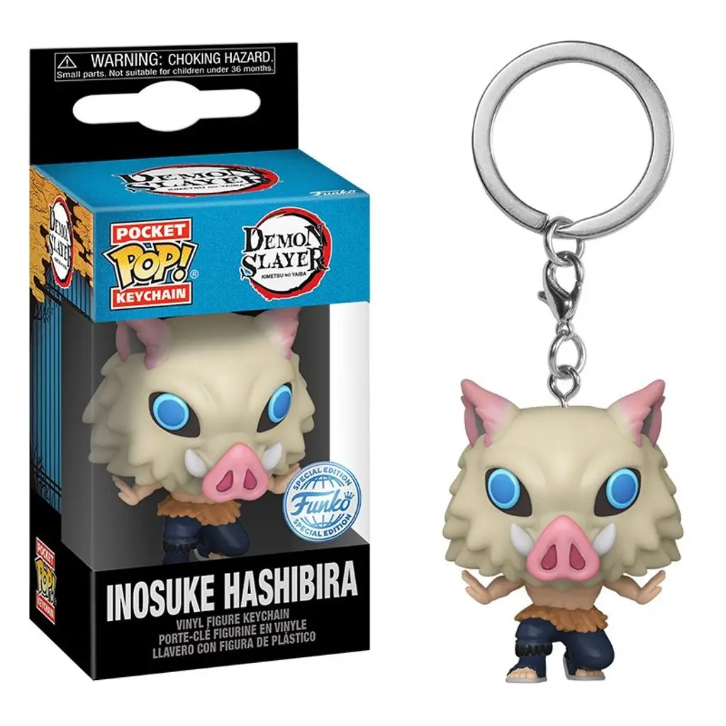 Popular Anime Merchandise - FUNKO POP Demon Slayer брелки INOSUKE
