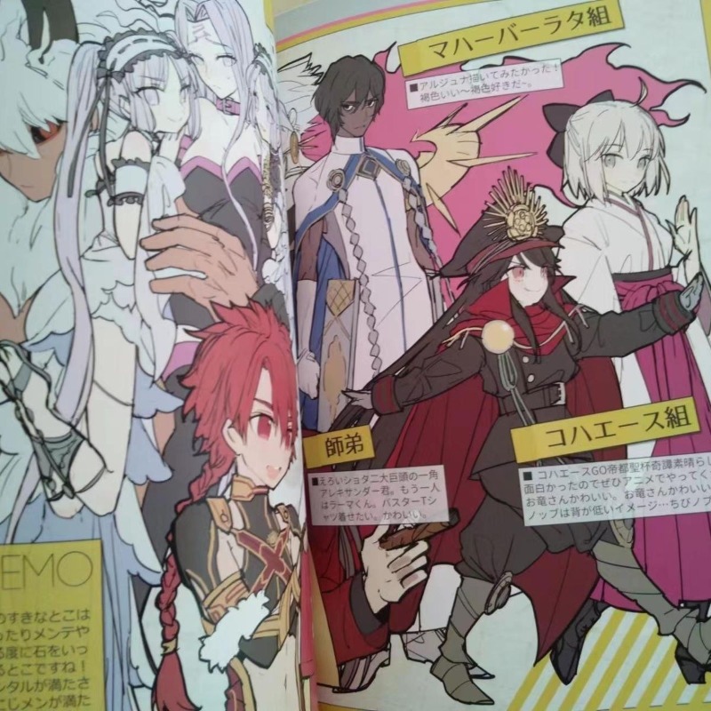 Fate Anime Merchandise - 2 книги Fate GO MEMO 1