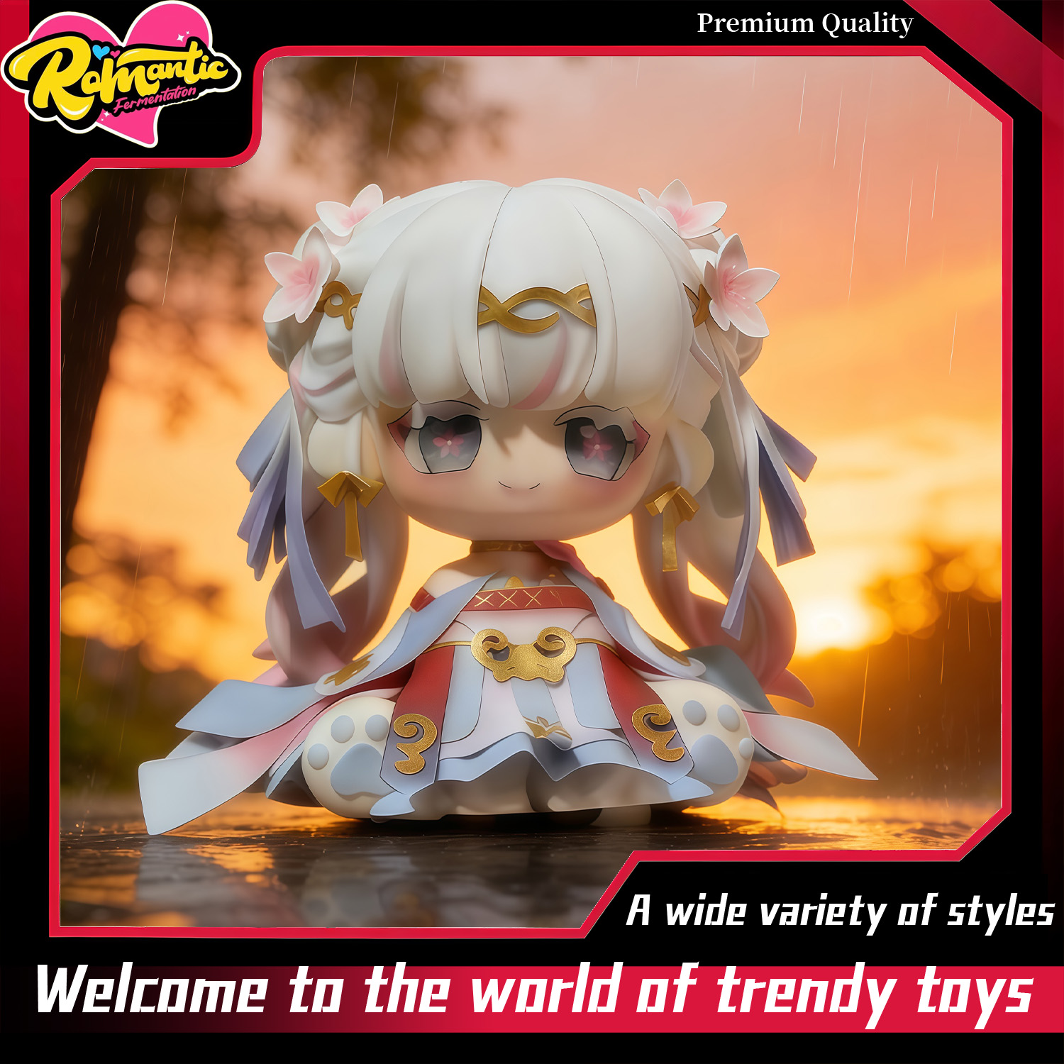 Милая аниме-фигурка Jinxi Q-ve – обзор и цена Popular Anime Merchandise