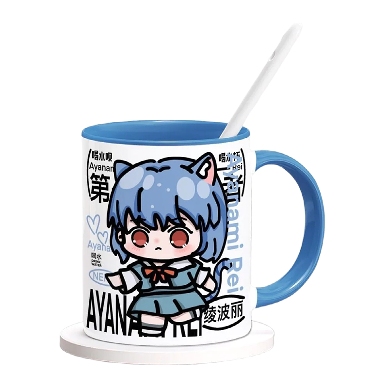 Кружка EVA Аска Лэнгли Сорю: А – обзор и цена Anime Merchandise Mugs