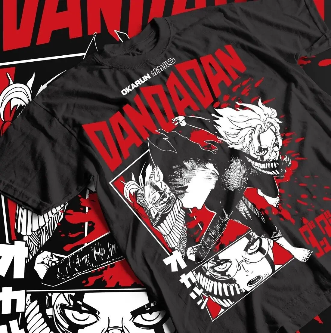 Популярная футболка Dandadan M – обзор и цена Popular Anime Merchandise