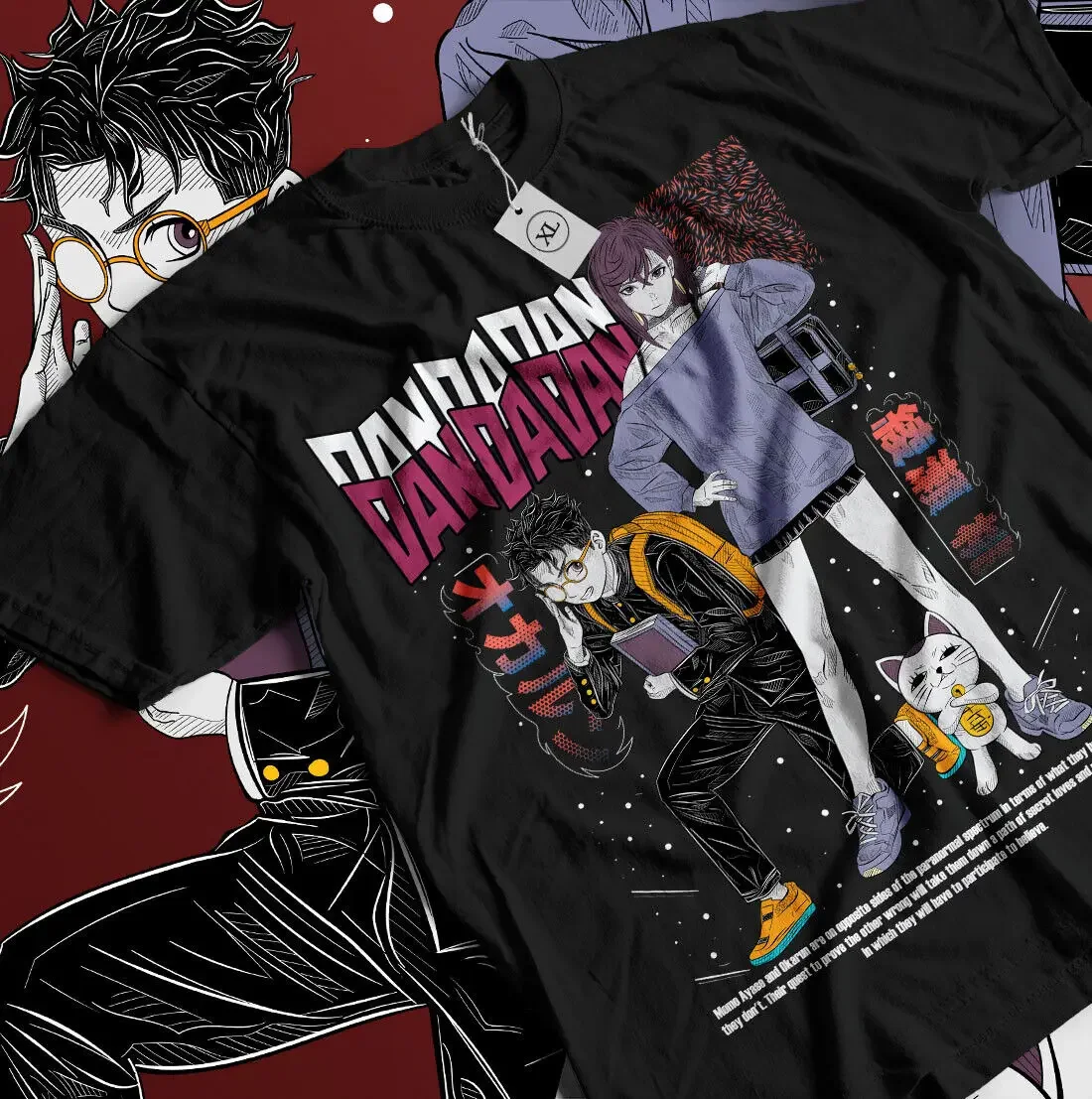 Популярная футболка Dandadan M – обзор и цена Popular Anime Merchandise
