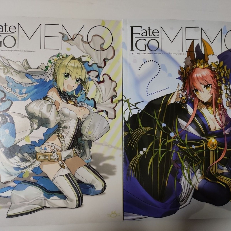 2 книги Fate GO MEMO 1 2: Артб – обзор и цена Fate Anime Merchandise