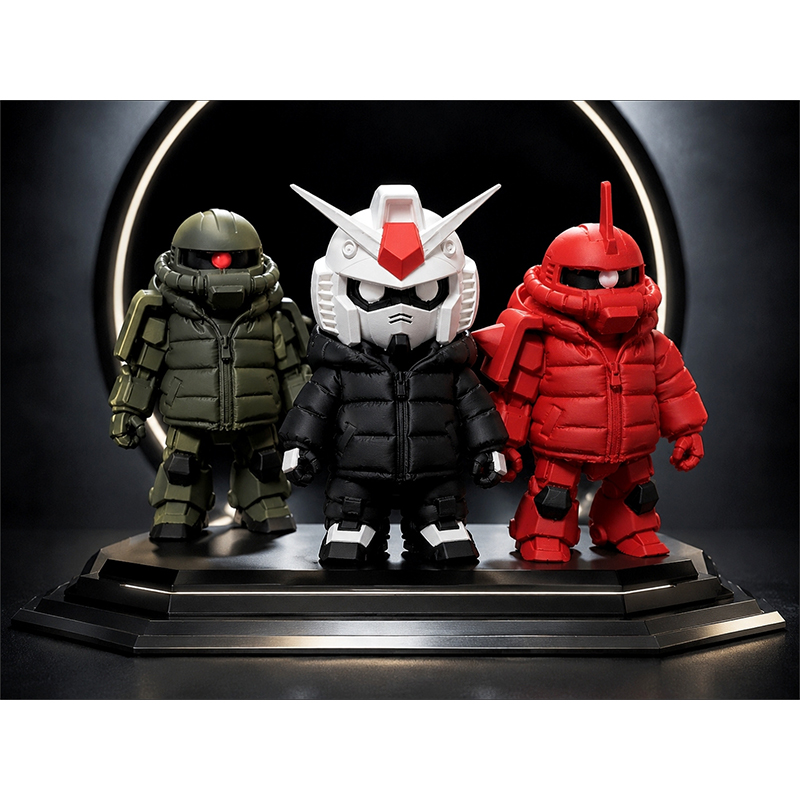 Модель Yige Q-версия Zaku Rx-0 – обзор и цена Bandai Gundam Hg